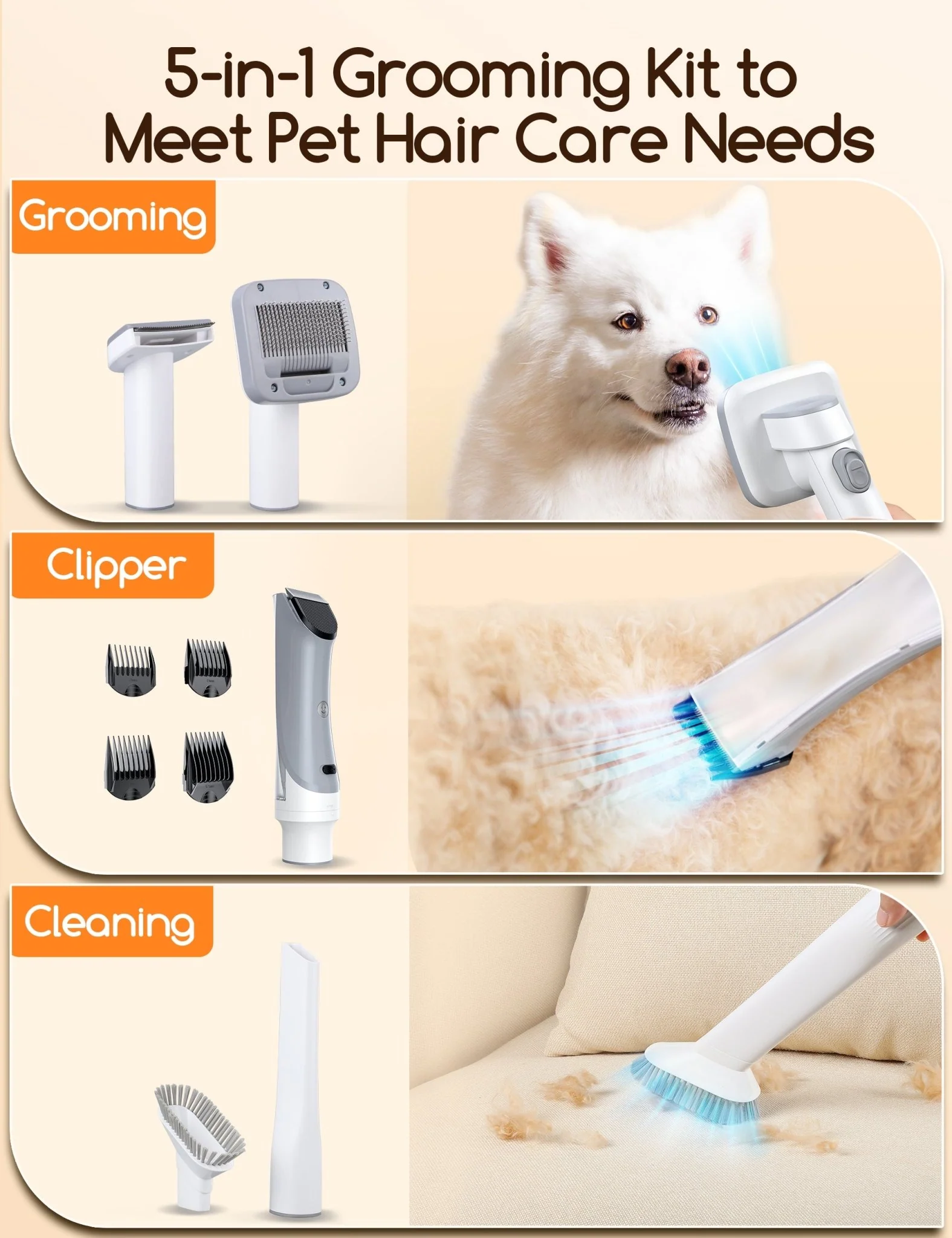 MeoWant Pet Grooming Kit - PV01 - Image 5