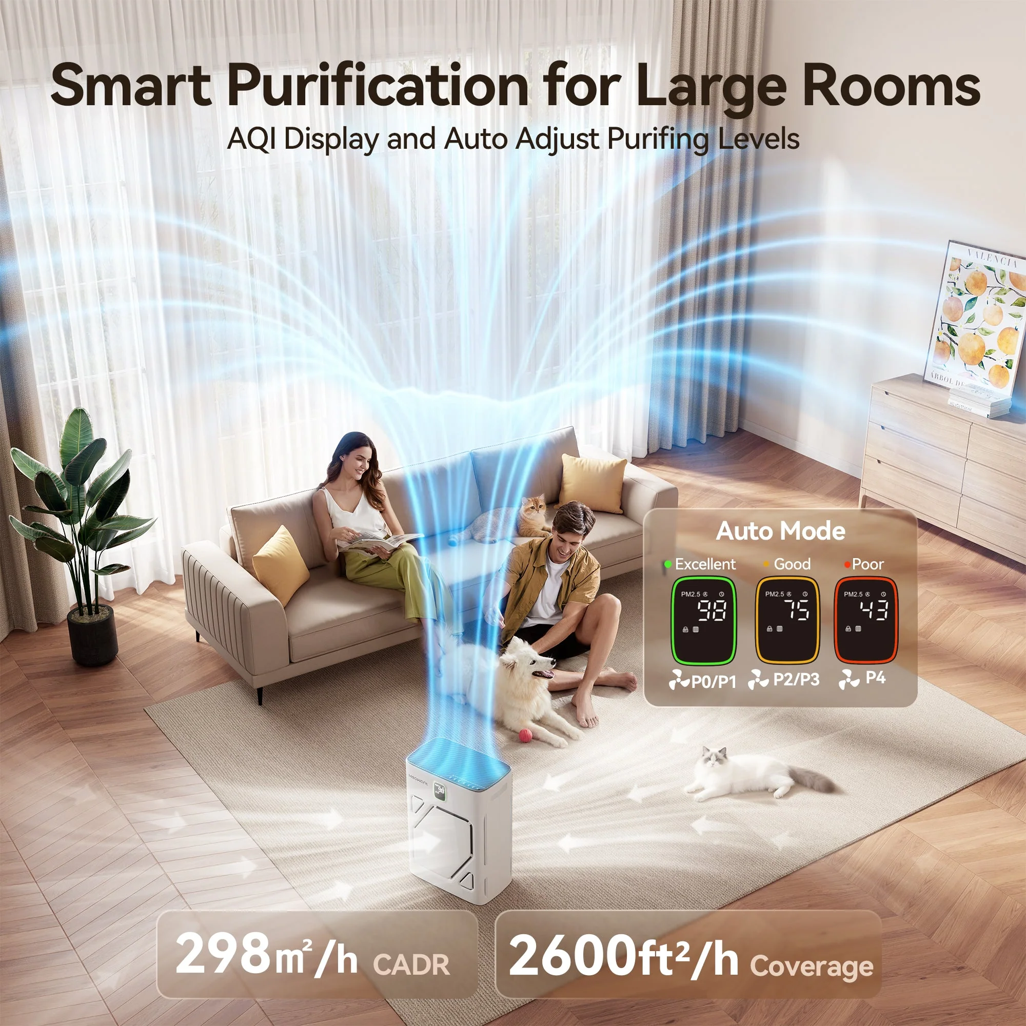 Meowant Pet Air Purifier - MW-PA16 - Image 5