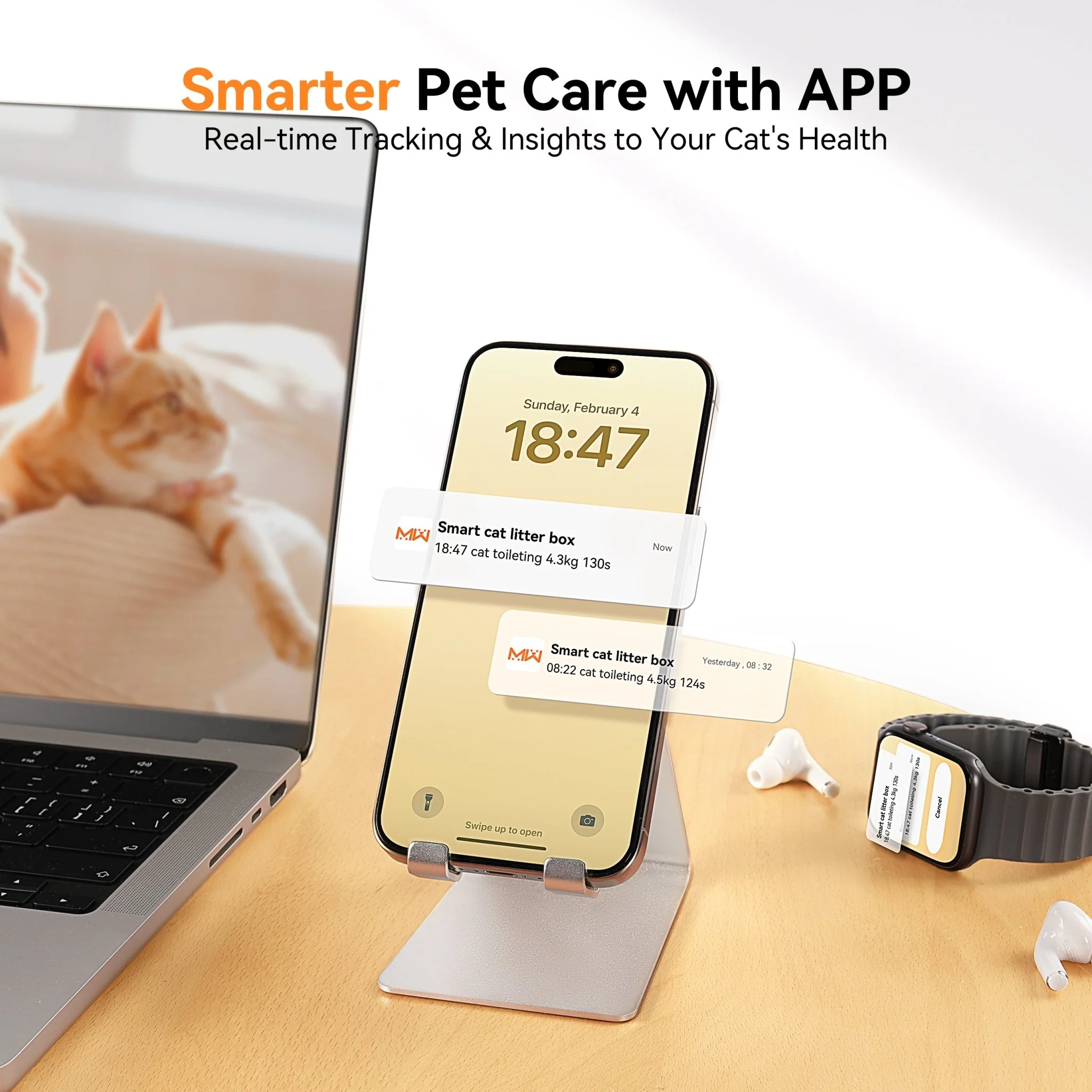 Meowant Self Cleaning Litter Box - SC01 Double Set - Image 7