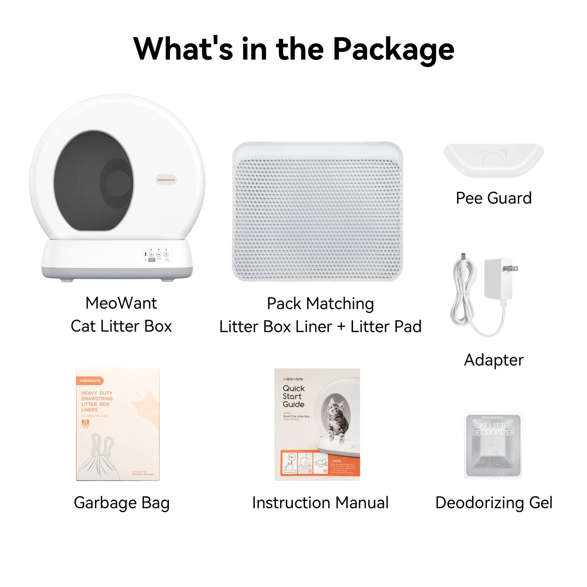 Meowant Self-Cleaning Cat Litter Box - MW-SC01 (Gray&Yellow) - Image 9