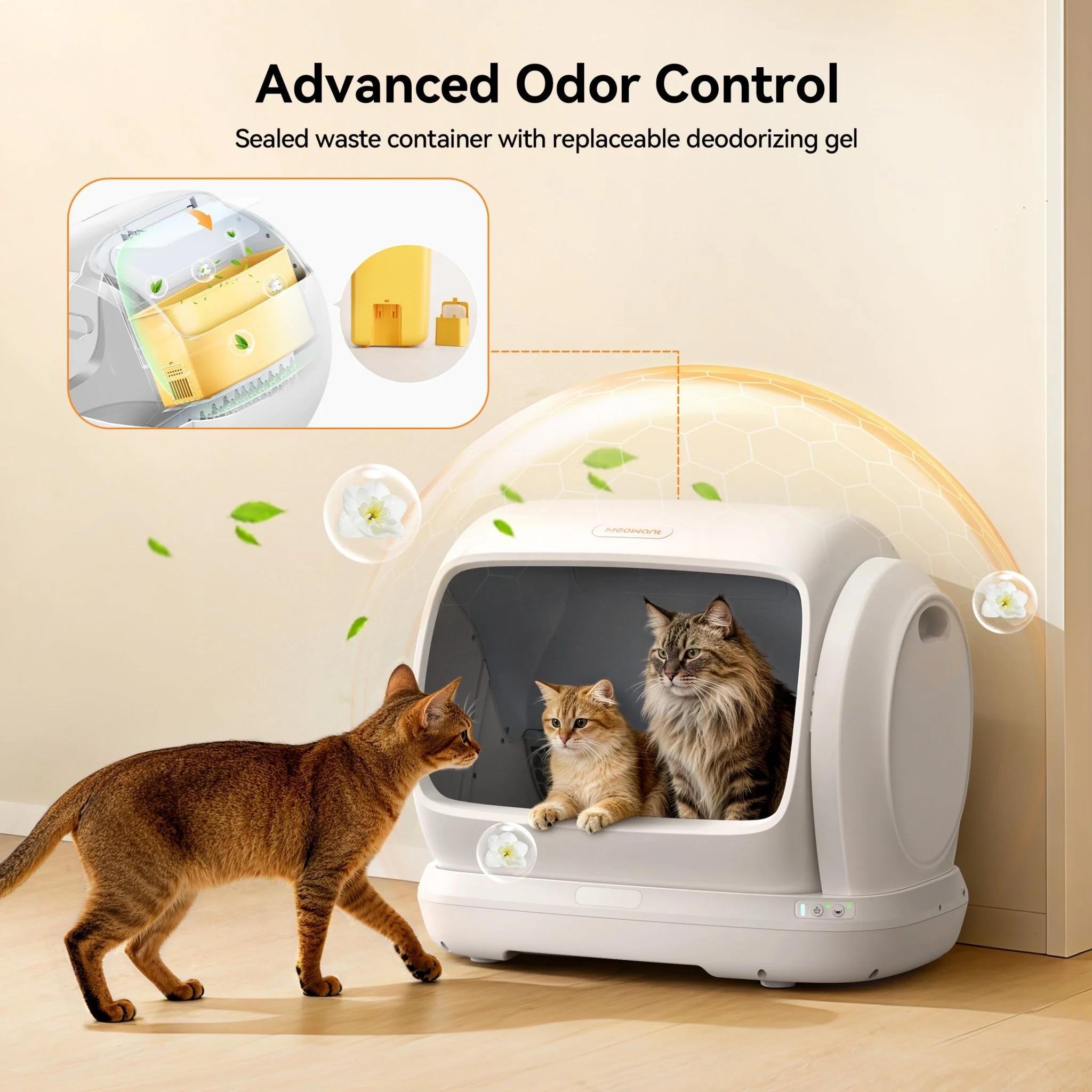 Meowant Self-Cleaning Cat Litter Box – MW-SC09 (Pre-Order · Ships in 1–2 Months) - Image 5